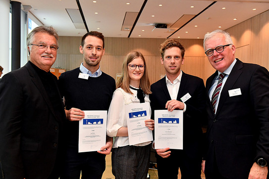 Winners of the "Wohnen und Stadt" Study Award 2019