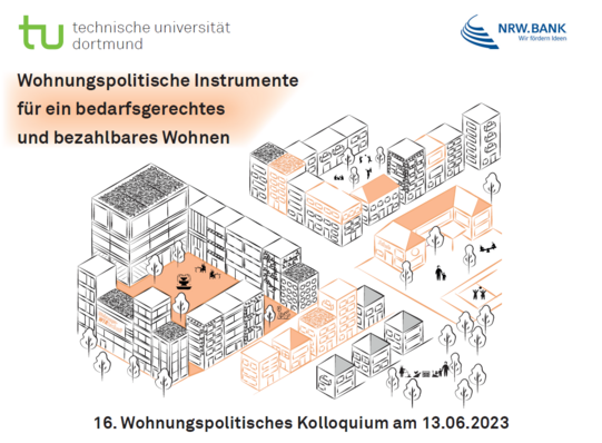 Titelbild des Wohnungspolitischen Kolloquiums 2023
