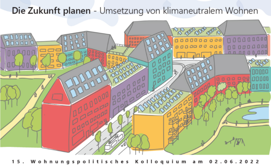 Titelbild des Wohnungspolitischen Kolloquiums 2022